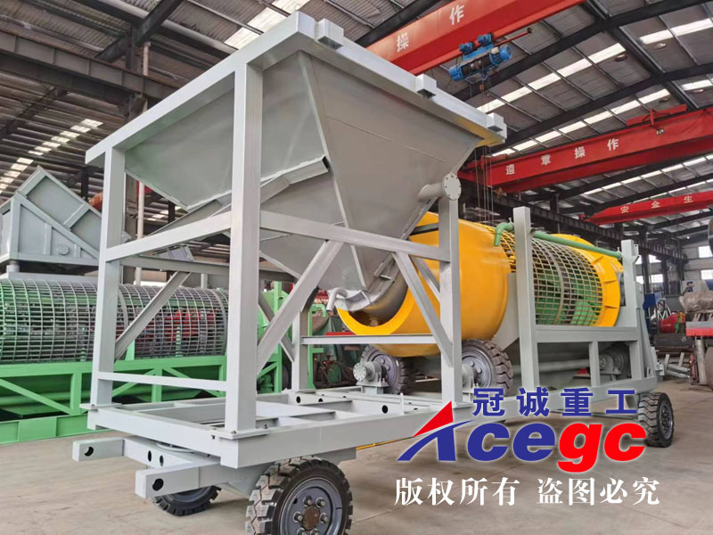 移动式1550滚筒洗矿机